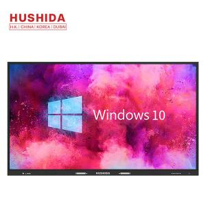 China Indoor Touch Screen Interactive Whiteboard 75 Inch Infrared For Remote Meeting factory