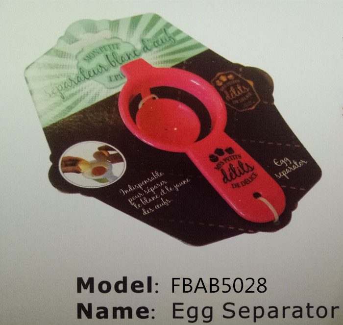 FBAB5028 for wholesales BPA free PP material egg seperator for baking