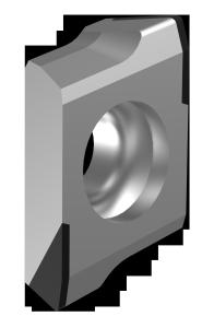 China In stock BEHW pcd milling inserts face milling and shoulder milling used for non-ferrous finishing applications factory