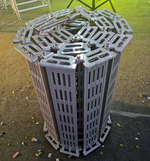 Aluminum Alloy Rolling Ladder Vehicle Boarding Ramp Slope Unloading Slide