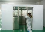 Hide Double-leaf Stainless steel auto sliding doors Large Air Shower Tunnel for