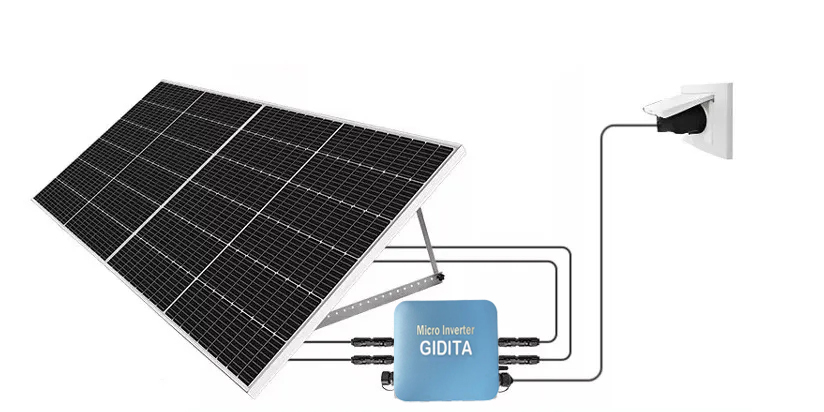 On Grid system with Micro Inverter WIFI With Cloud Monitoring Isolated Island Protection 300W 500w 800w 1200w 1500w