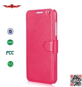 China Fashion Design 100% Brand New Import PU Flip Wallet Leather Case For HTC Desire 610 factory