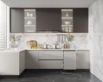 Bathroom & Kitchen Wall Model Furniture Cupboard Pantry Aluminum Kitchen