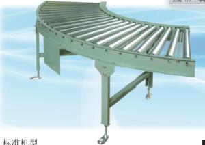 China 20m/MIN 300mm Width Conical Live Roller Conveyor factory