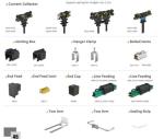 Power Supply Crane Spare Parts Current Collector Sliding Contact Line Conductor