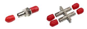 China Fiber Optics Connector Model ST Adapter Waterproof for Seamless Connection factory
