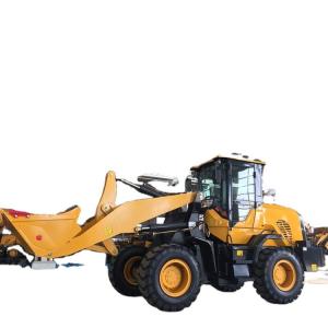 China Overall Weight 3400kg SNSC Front End Loader 2 Ton With 6 Months Bucket Attachment factory