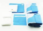 Custom Disposable Surgical Packs Patient Drapes Dental Tooth With Rubber Gloves
