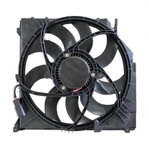 China 600W Radiator Cooling Fan Motor For BMW X3 2004-2010 E83 17113442089 17113415181 factory
