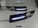 Volkswagen VW Polo DRL LED Daytime driving Lights Car front daylight