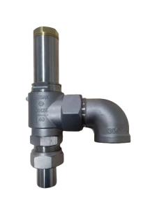 China Cryogenic Full Lift Safety Valve With Elbow DN10-40mm factory