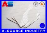 Glossy White Paper Box For 10 IU Injection Amps Vials For Human Growth