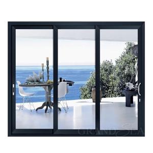 China Aluminum Waterproof Sliding Doors for Residential and Commercial factory