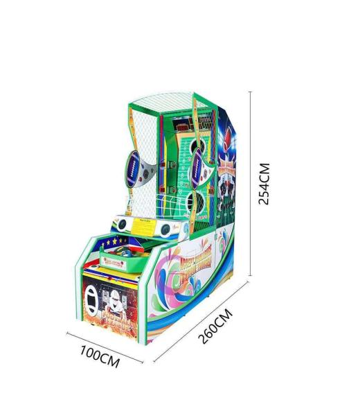 Sports Direct Arcade Machine Coin Operation American Football Arcade Throwing