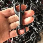 Metric Measurement System Stainless Steel 316 Precision Casting Black Swivel Eye