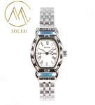 Quartz Movement Stainless Steel Strap Watch with Fashionable Buckle Clasp for