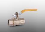 NPT/BSP Female Thread Forged Brass Ball Valve With Steel Pack Nut