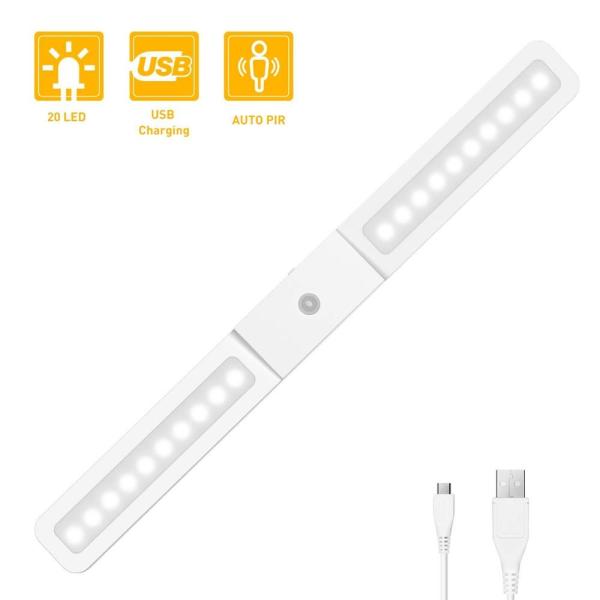 50LM 2.5W Battery Powered Led Motion Sensor Light / Rechargeable Led Cabinet