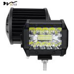 60W 20LED Truck LED Work Light 6000K LED Light Bar 4 Inch DC 12V-24V