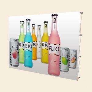 China 10 Feet Width Stand Up Banners For Trade Shows Aluminum Plastic Material factory