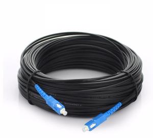 China Simple Structure FTTH Indoor Cable , Fiber Optic Drop Wire For Communication Equipment factory