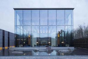 China Customized Energy Saving Glass Curtain Wall with Soundproof Thermal Insulation factory