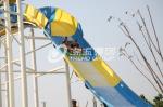 Giant Aqua Park Equipment Exciting Swimming Pool Fiberglass Waterslides For