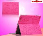 New Magic Girl Version Cartoon Ipad 2/3/4 Cases Embosed PU Smart Sleep Multi