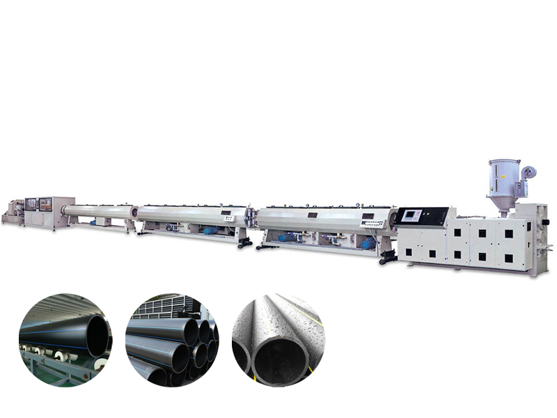 20220624105107 Png Continuous 0.6m/Min Hdpe Pipe Extruder Touch Screen Control