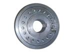 High Polymer 50m Capcacity Grooved Winch Drum , Metal Cable Drum For Assembly