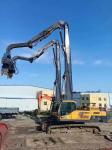 Excavator Pile Arm With Higher Pile Height For 20 Ton 30 Ton 45 Ton 55 Ton