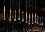 Modern Restoration Hardware New Design Hotel Lobby Restaurant Rain Chandeliers