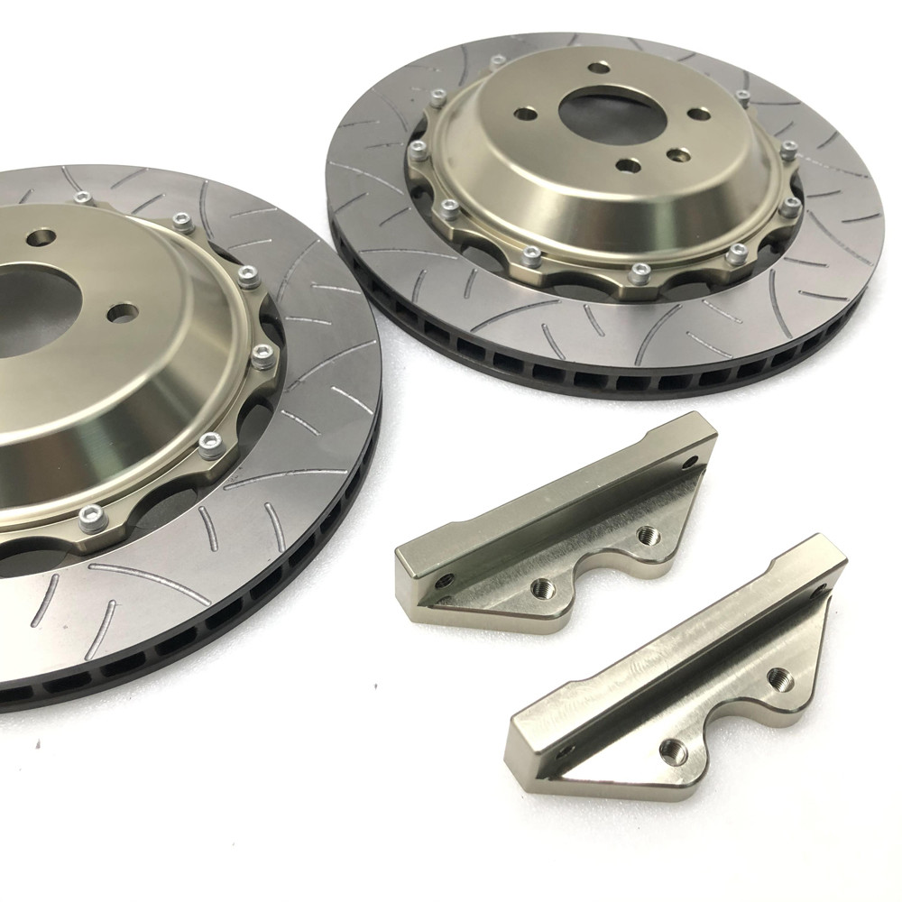 370*32mm Disc Car Brake Parts Aluminum 6061 Grey Cast Iron TH250