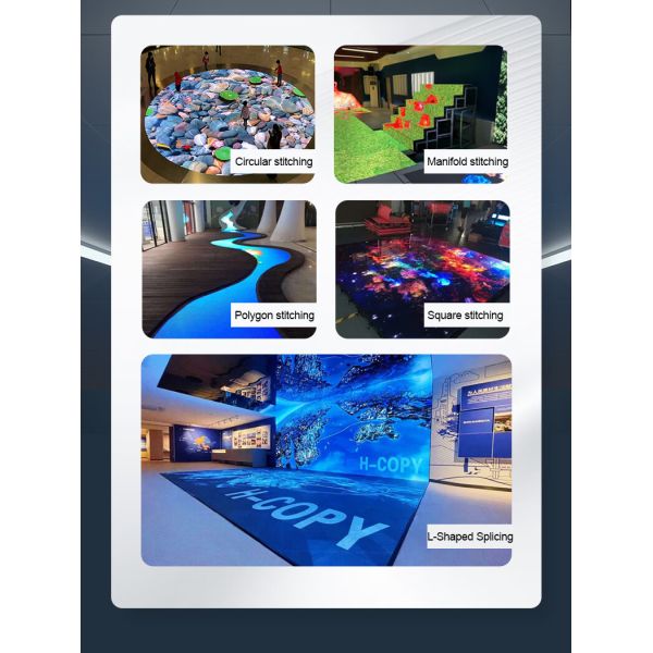 Interactive Floor Stand LED Screen Floor Standing LED Stage Dance