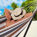 Double Hammock Two Person Hammock Chair with Steel Stand/Space Saving Steel