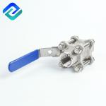 1000wog Stainless Steel 304 / 316 3pc Ball Valve