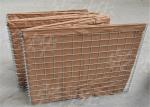Galvanized Iron Wire Defensive Bastion Barrier System 3.0mm 50x50mm