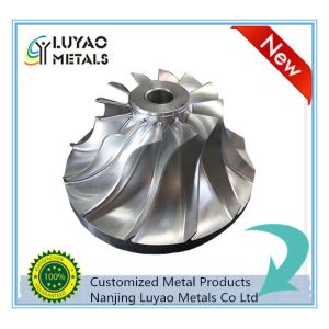 DIN ASTM Standard Aluminum Investment Casting And CNC Machining Impeller
