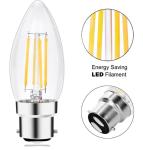 C35 B22 4W led filament bulb 220-240V indoor room candle led filament lamp