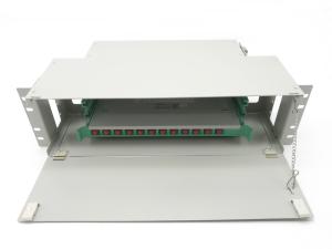 China Enclosed Structure Outdoor Fiber Distribution Box With Different Adapter Panel factory