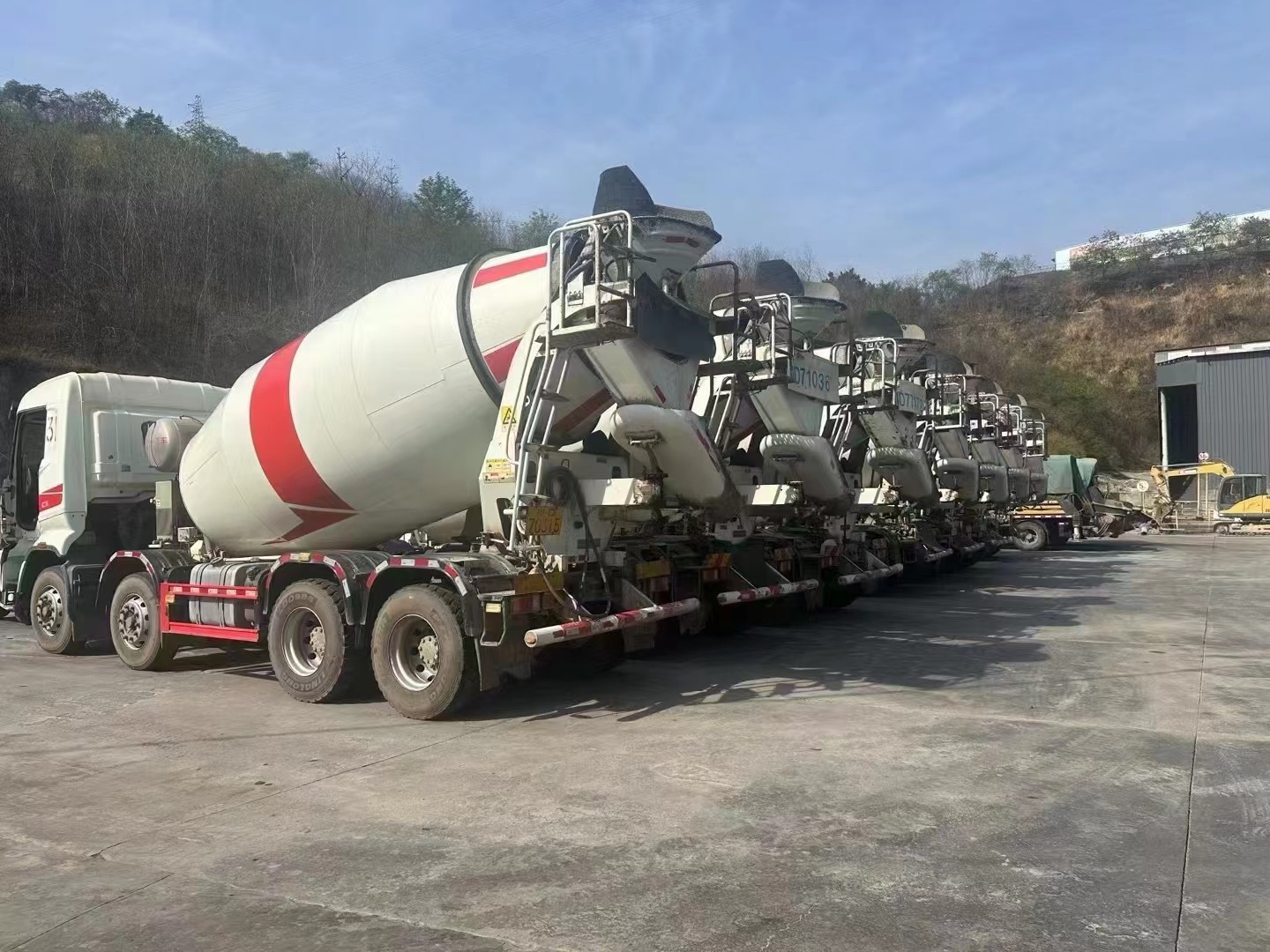 450L Water Tank Capacity SANY Concrete Mixer Truck Ideal for Harsh Working Environments in the Middle East and Africa