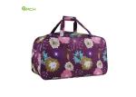 Printing Material 600D Polyester Duffel Travel Bag
