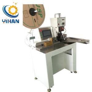 China Automatic 22AWG 2P 4P 6P 8P 10P 12P 20Pin Flat Ribbon Cable Terminal Crimping Machine factory