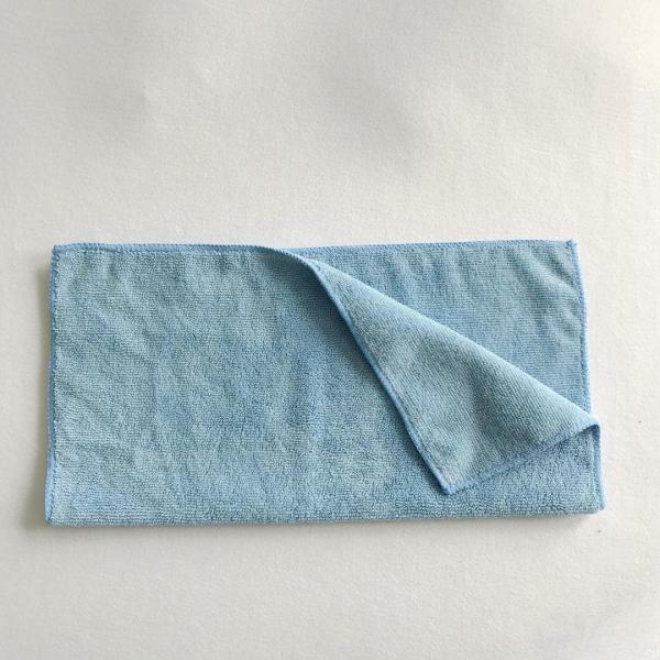 Hot saled common thick blue absorbing water bathroom towels with good hand