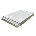 Polyurethane PU Edge Rock Wool Sandwich Panel For Wall Room Fireproof Soundproof