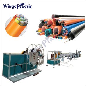 China HDPE PE Cable Micropipe Bundle Casing Pipe Extrusion Machine Production Line on sale