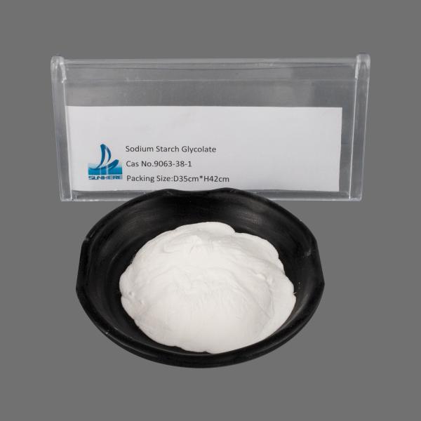 Sodium Carboxymethyl Starch / Sodium Starch Glycolate CAS No. 9063-38-1 for