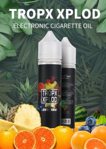 China Pure Nicotine E Cigarette Vaping Liquid Orange Flavor Taste Vaping Oil factory