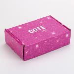 Customized Size Beauty Packaging Pink Corrugated Mailer Boxes